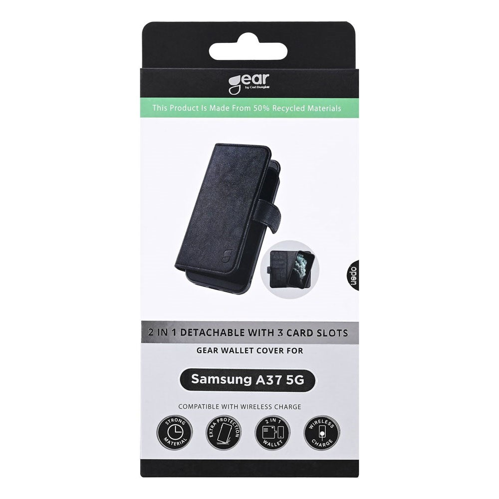 Samsung Galaxy A37 GEAR 2-i-1 Flip Deksel - Svart