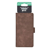 Samsung Galaxy S26+ (Plus) GEAR Kunstskinn Flip Deksel - MagSafe Kompatibel - Brun