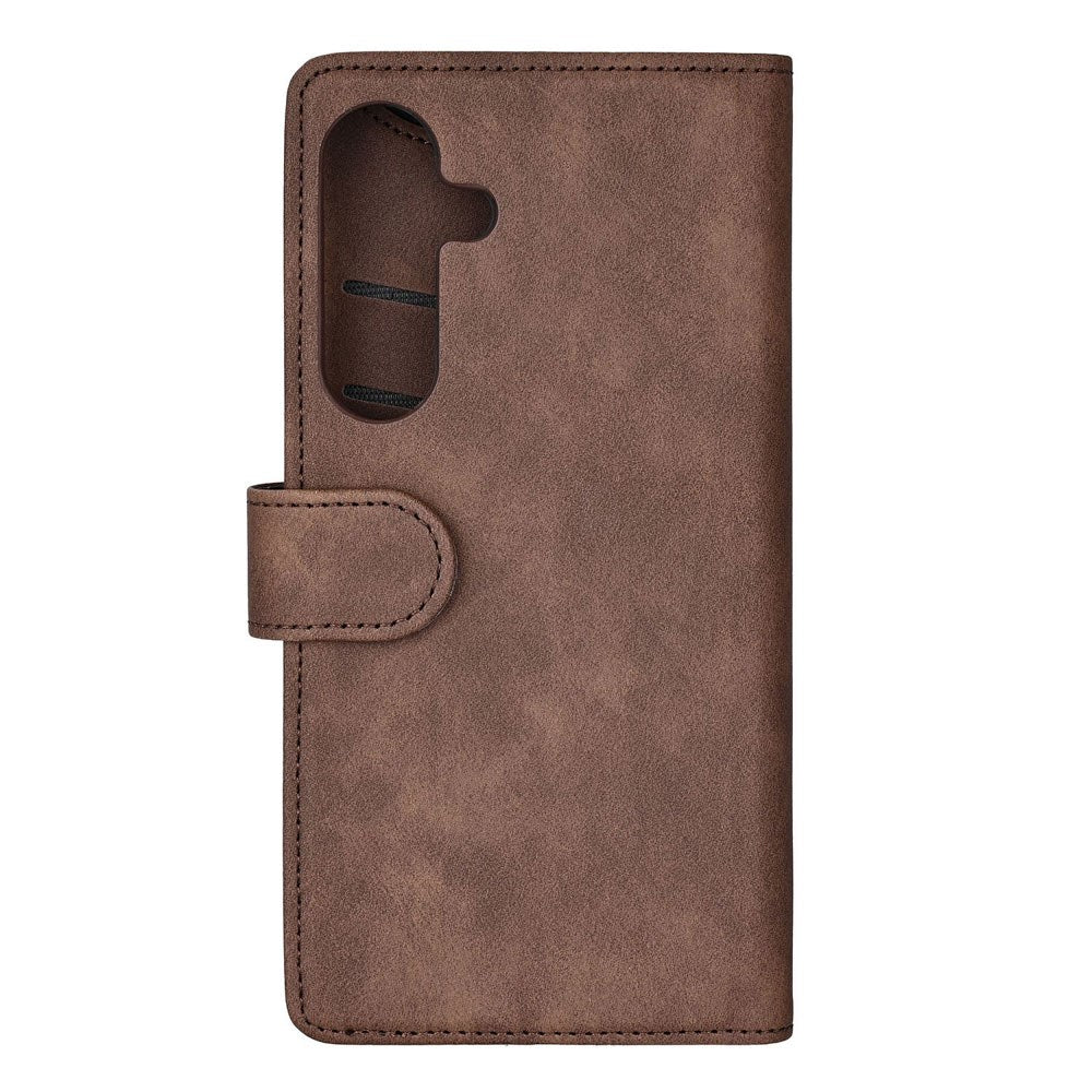 Samsung Galaxy S26+ (Plus) GEAR Kunstskinn Flip Deksel - MagSafe Kompatibel - Brun