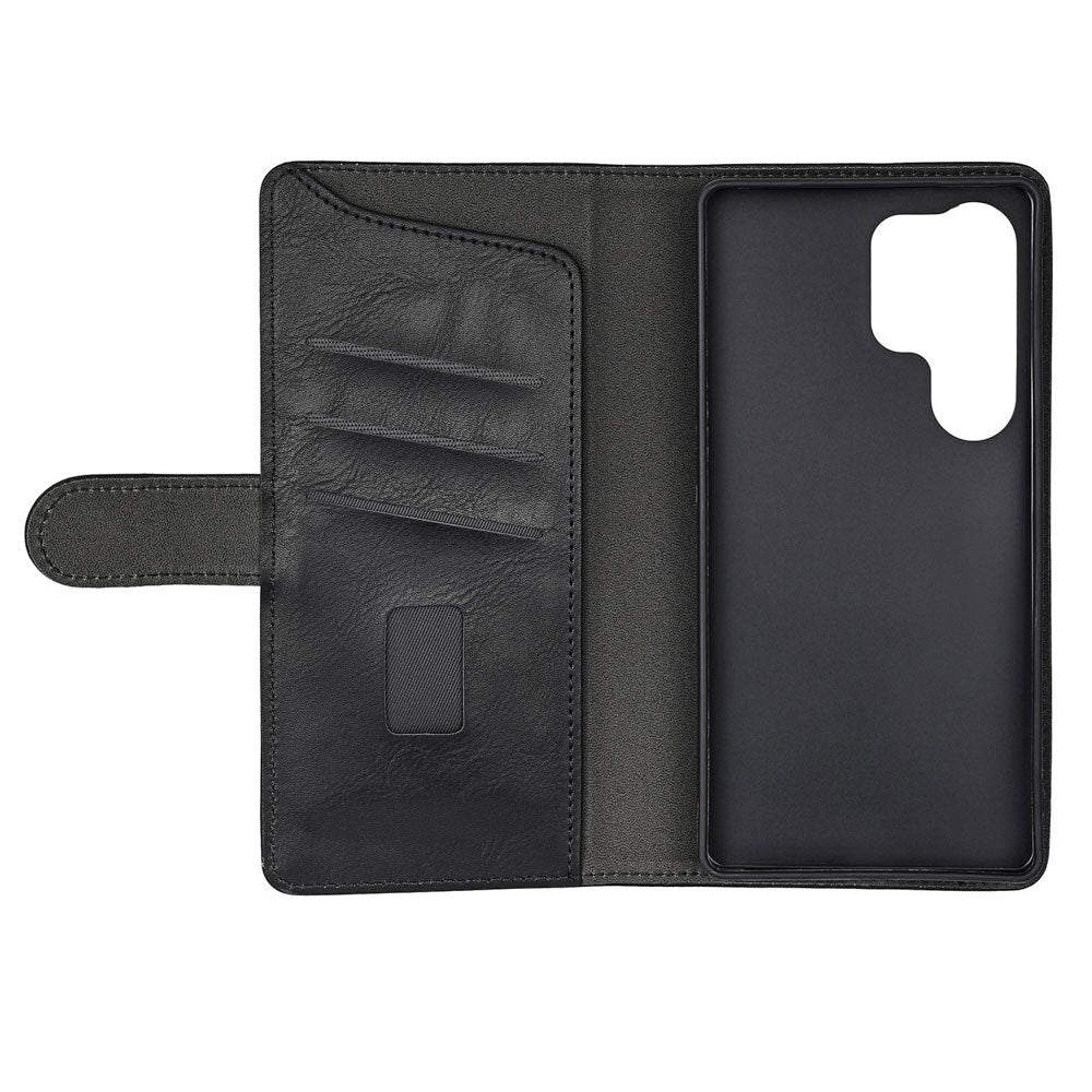 Samsung Galaxy S26 Ultra GEAR Kunstskinn Flip Deksel - MagSafe Kompatibel - Svart
