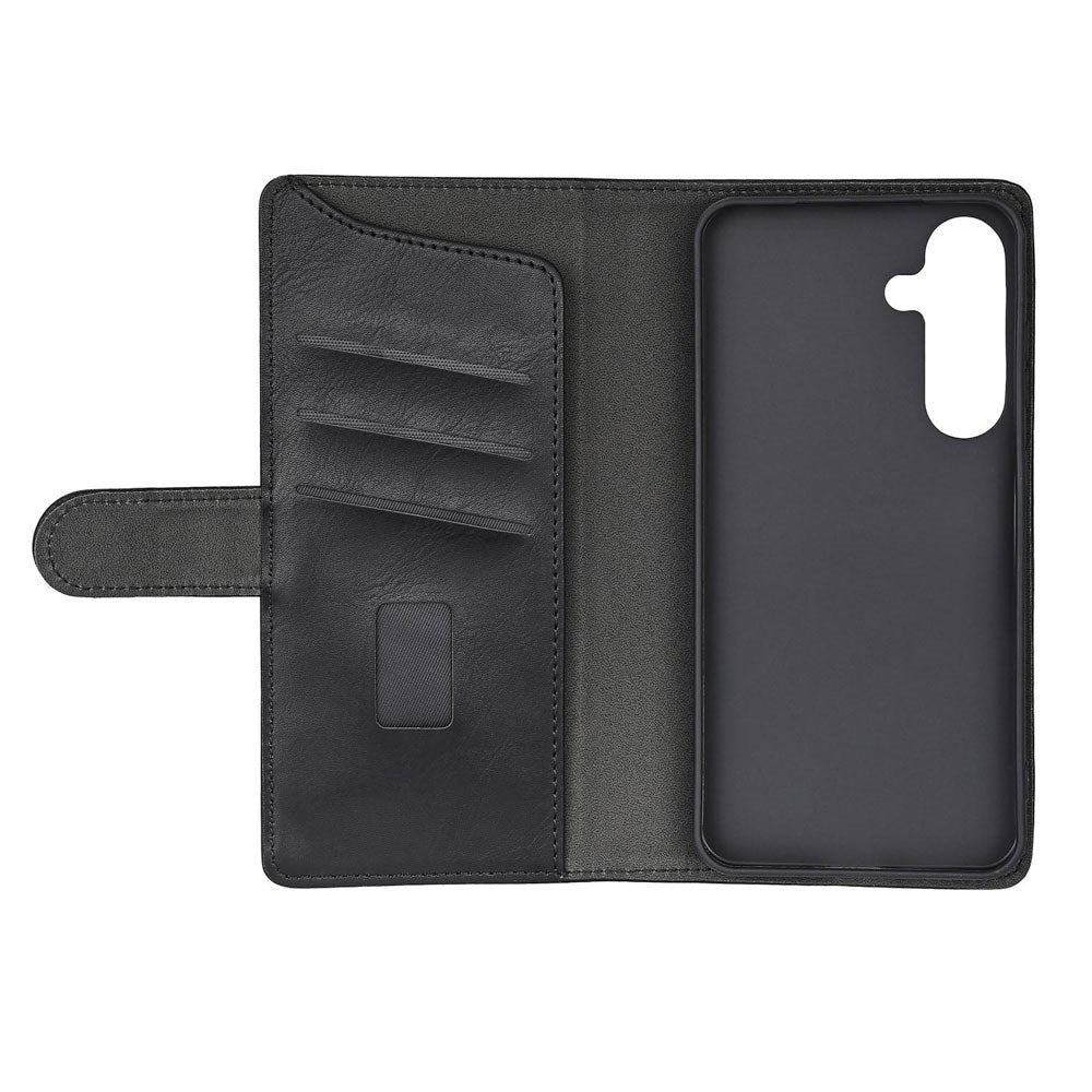 Samsung Galaxy S26+ (Plus) GEAR Kunstskinn Flip Deksel - MagSafe Kompatibel - Svart