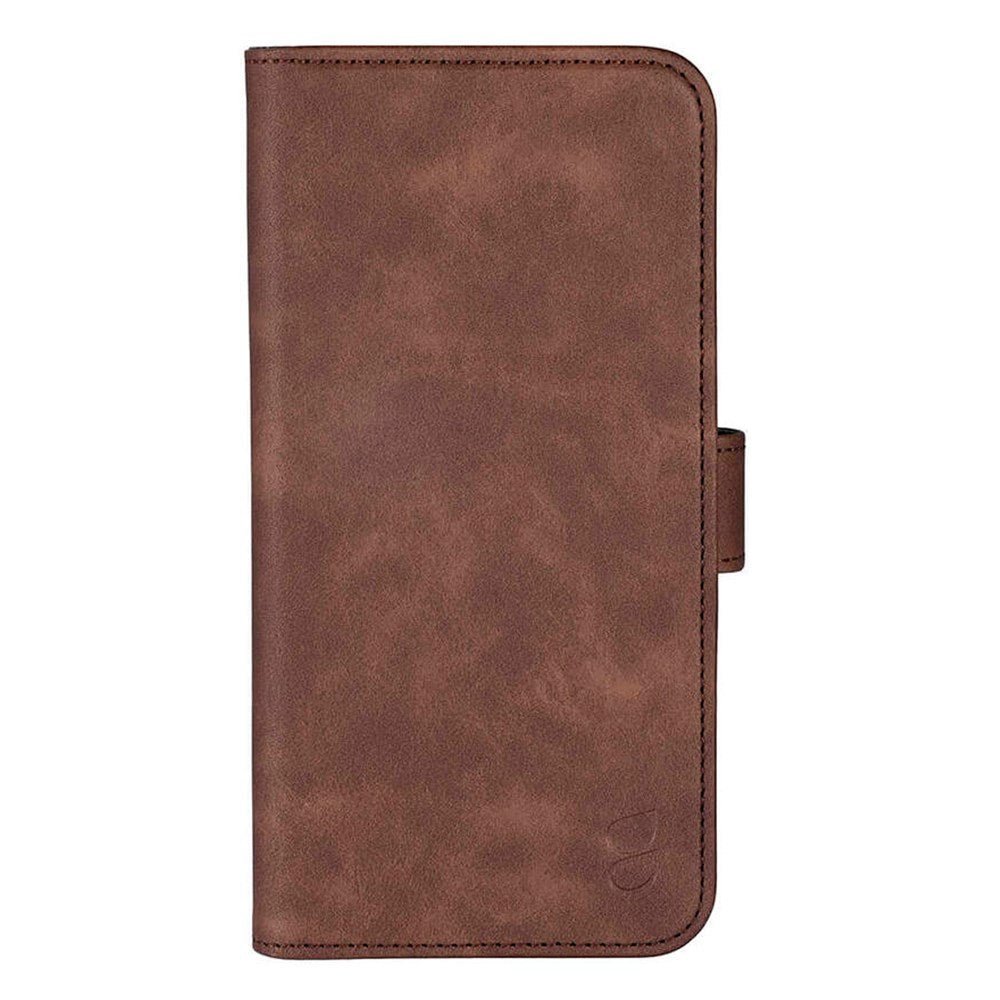 iPhone 16 Pro Max GEAR Wallet - Flip Deksel i Kunstskinn med Lommebok for 3 Kort - MagSafe Kompatibel - Brun