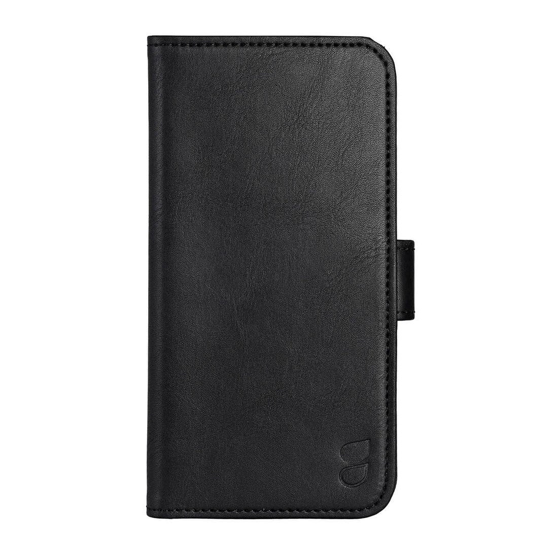 iPhone 16 Pro GEAR Wallet - Flip Deksel i Kunstskinn med Lommebok for 3 Kort - MagSafe Kompatibel - Svart