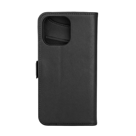 iPhone 13 Mini Gear Wallet - Flippdeksel i Lær med Lommebok - Svart