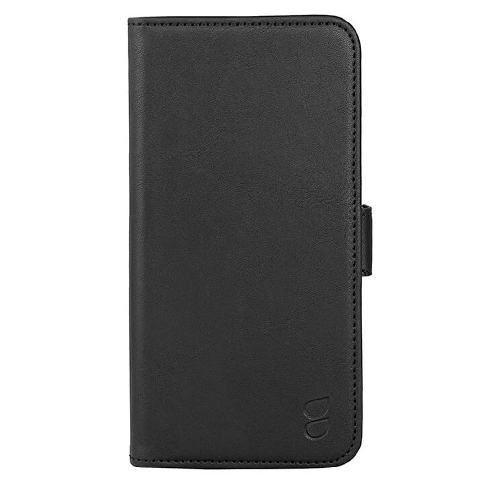 iPhone 13 Mini Gear Wallet - Flippdeksel i Lær med Lommebok - Svart