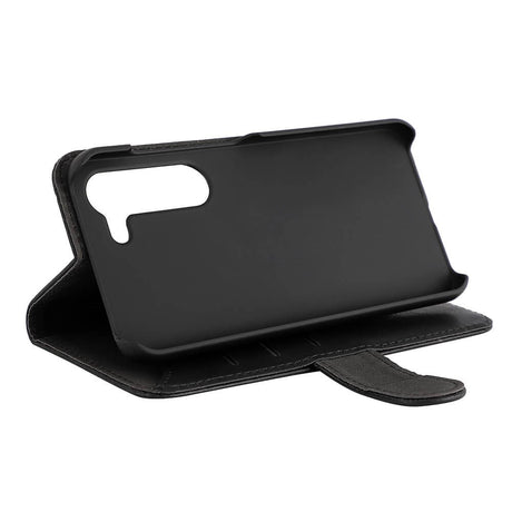 Samsung Galaxy S23 Gear Wallet - Flippdeksel i Skinn med Lommebok - Svart