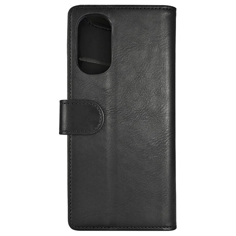 Motorola Moto G62 (5G) Gear Wallet - Flippdeksel i Skinn med Lommebok - Svart