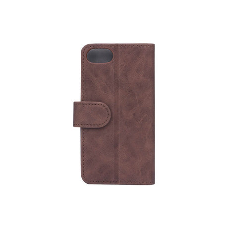 GEAR iPhone SE 2022/2020/8/7 Wallet - Flippdeksel i PU Skinn med Lommebok - Brun