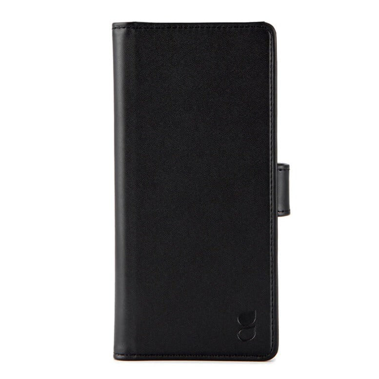 GEAR OnePlus Nord N100 Leather Wallet Flip Deksel med Lommebok-Sort