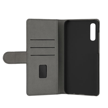 Samsung Galaxy A70 Gear Wallet - Skinndeksel med Lommebok - Svart