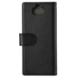 Sony Xperia 10 Gear Wallet - Skinndeksel med Lommebok - Svart