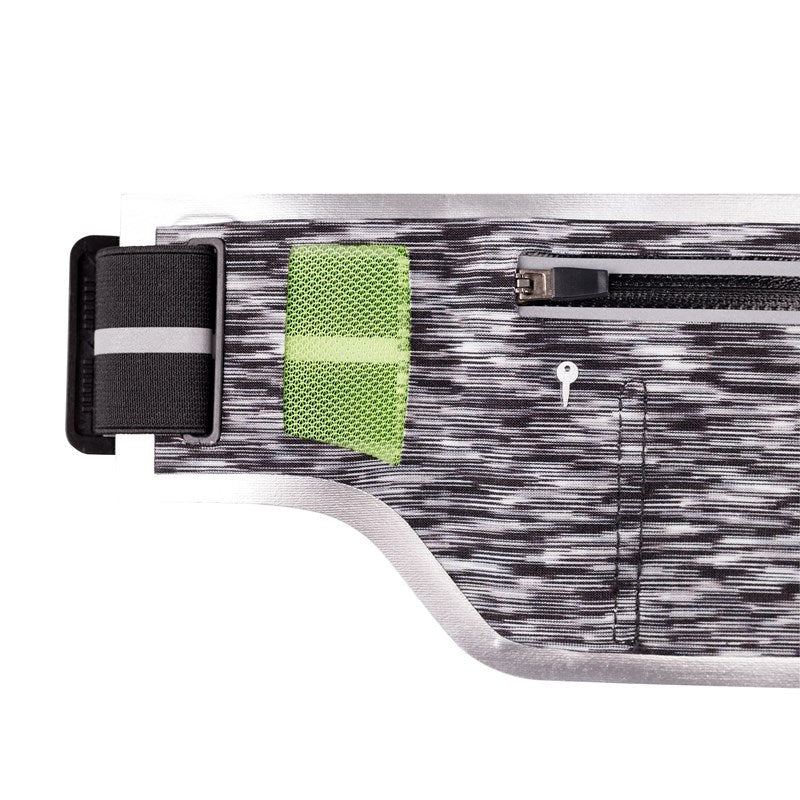 GEAR Sports Waistbelt Premium Løpebelte til Smartphone - Grå (Maks. Mobil: 170 x 76 x 9 mm)