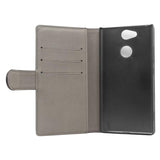 GEAR Sony Xperia XA2 Wallet Leather Deksel Svart