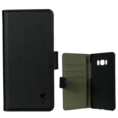 GEAR Samsung Galaxy S8 Wallet Leather Deksel Svart