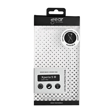 Sony Xperia 5 III GEAR Fleksibelt Plast Deksel – Gjennomsiktig