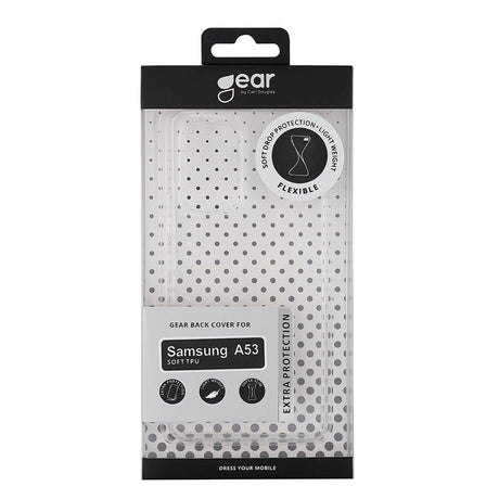 Samsung Galaxy A53 (5G) GEAR Fleksibelt Plast Deksel – Gjennomsiktig