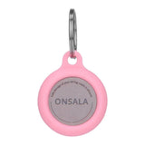 GEAR ONSALA AirTag Silikonholder m. Nøkkelring - Rosa