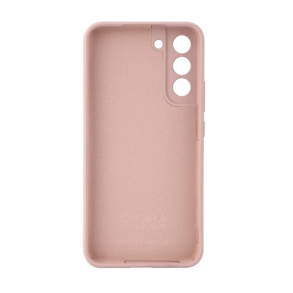 Samsung Galaxy S22 GEAR Onsala Collection Liquid Silicone Bakdeksel - Sand Pink