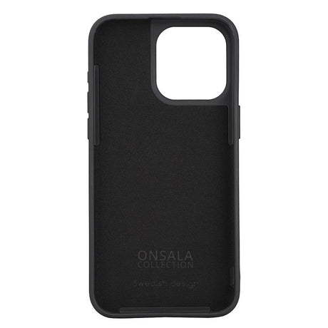 GEAR Onsala iPhone 15 Pro Max Silikon Touch Deksel - Black