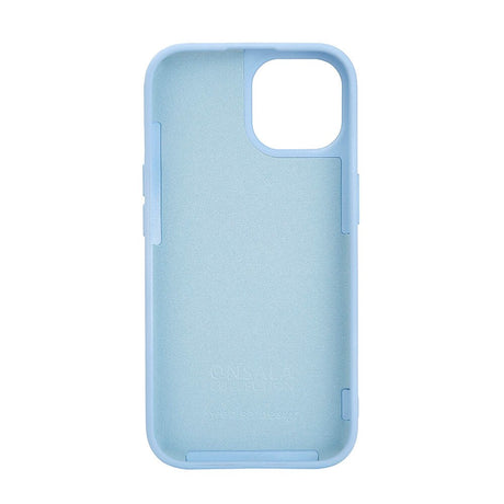 iPhone 15 GEAR Onsala Silikon Deksel - MagSafe-kompatibelt - Light Blue