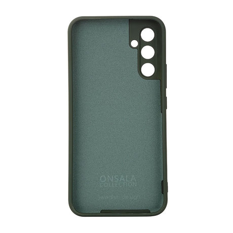 GEAR Onsala Samsung Galaxy A35 (5G) Silikon Touch Deksel - Olive Green