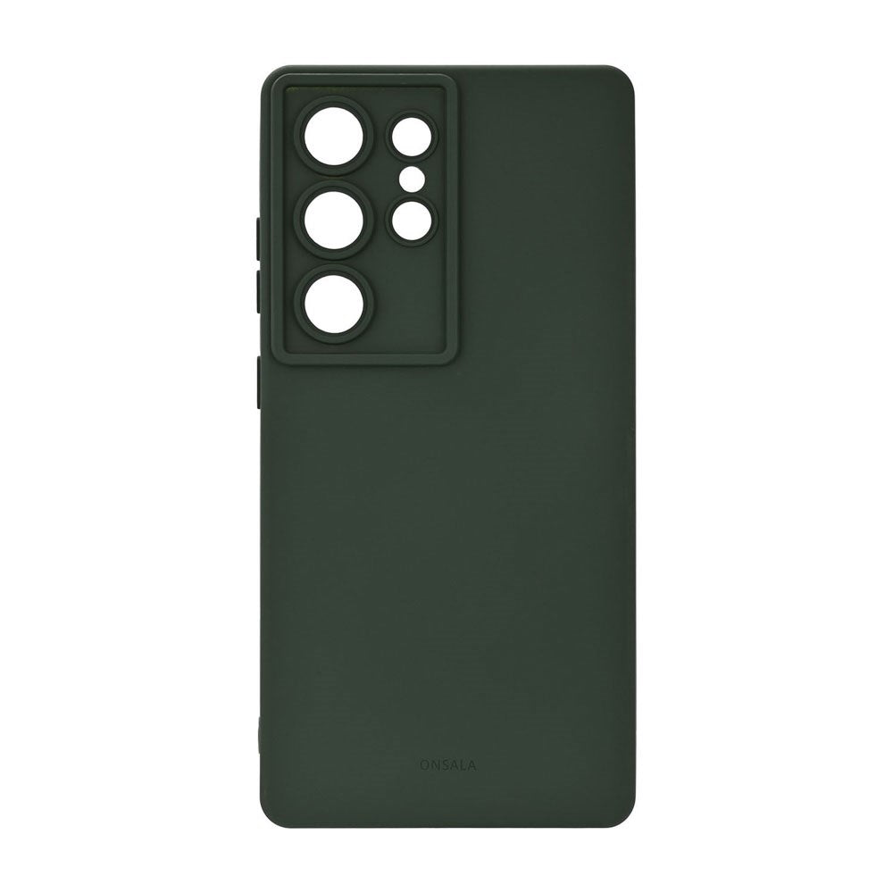 Samsung Galaxy S26 Ultra Onsala Silikon Deksel - MagSafe Kompatibel - Olive Green