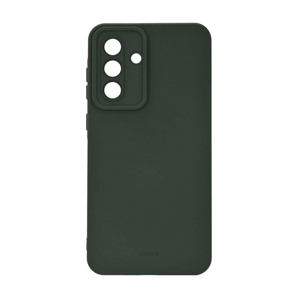 Samsung Galaxy A57 Onsala Silikon Deksel – Olive Green