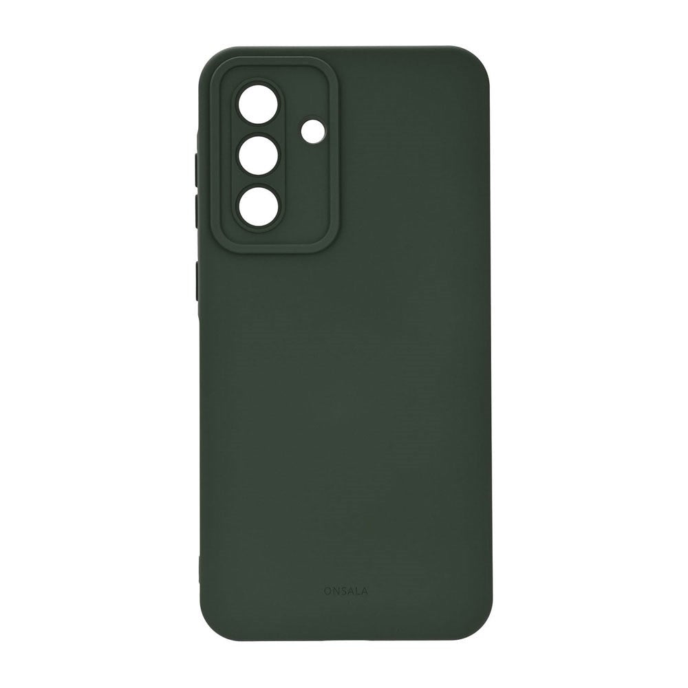 Samsung Galaxy A37 Onsala Silikon Deksel – Olive Green