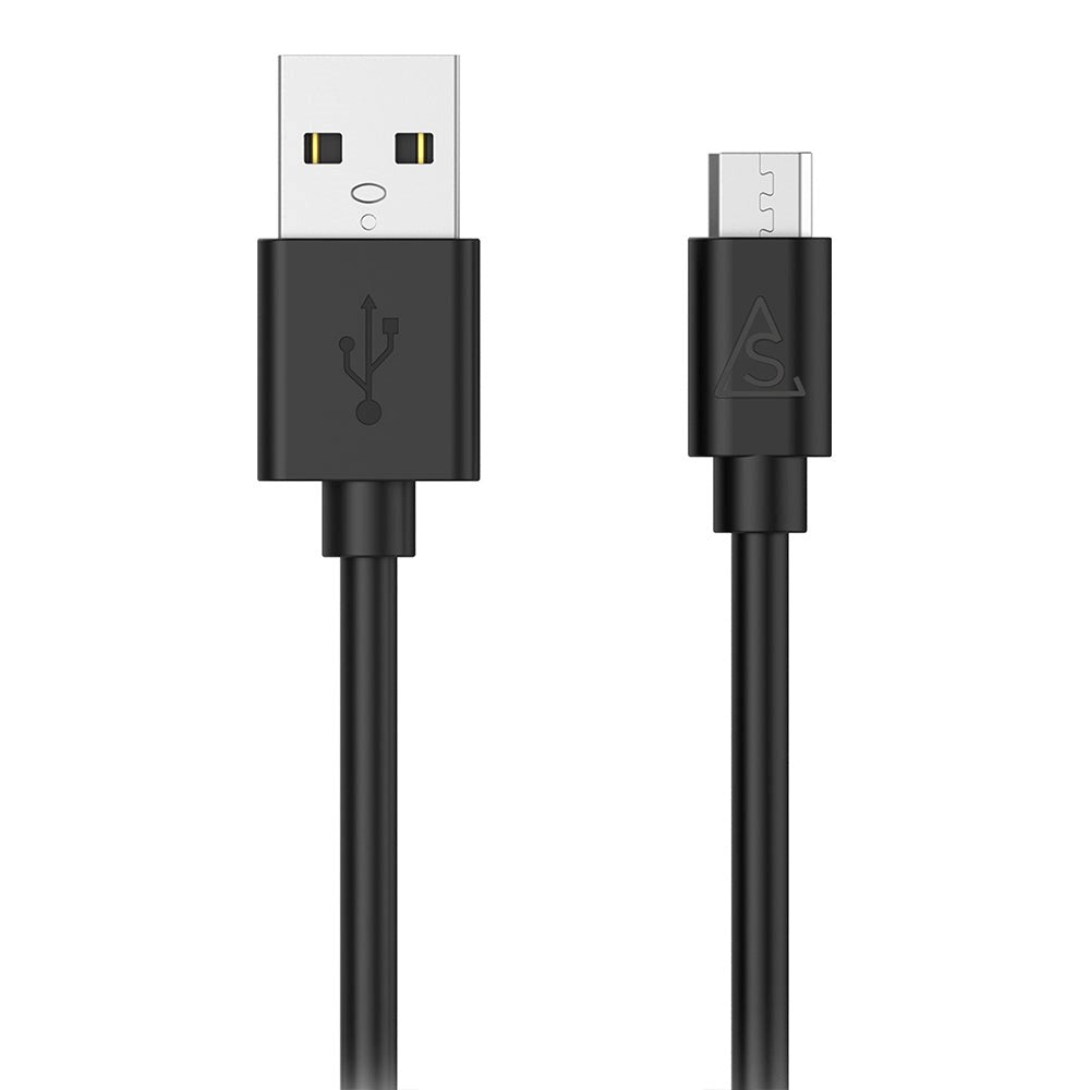 Smartline USB-A til Micro USB Kabel 1 med - Svart