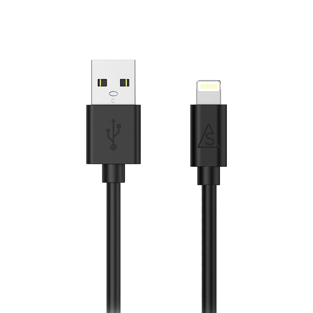 Smartline USB-A til Lightning Kabel 3 med - Svart