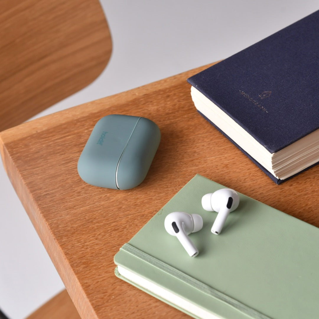 Holdit Nygård Silikondeksel Til AirPods Pro - Moss Green