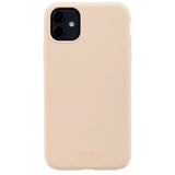 Holdit iPhone 11 Soft Touch Silikon Deksel - Beige