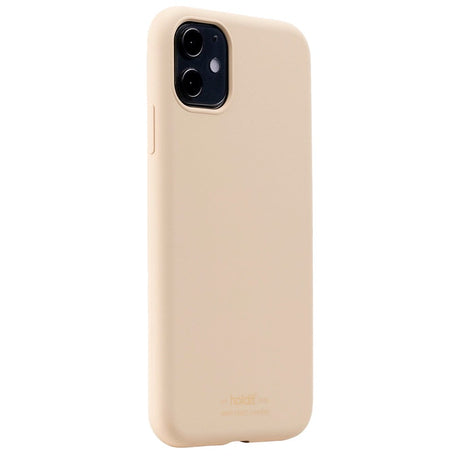 Holdit iPhone 11 Soft Touch Silikon Deksel - Beige