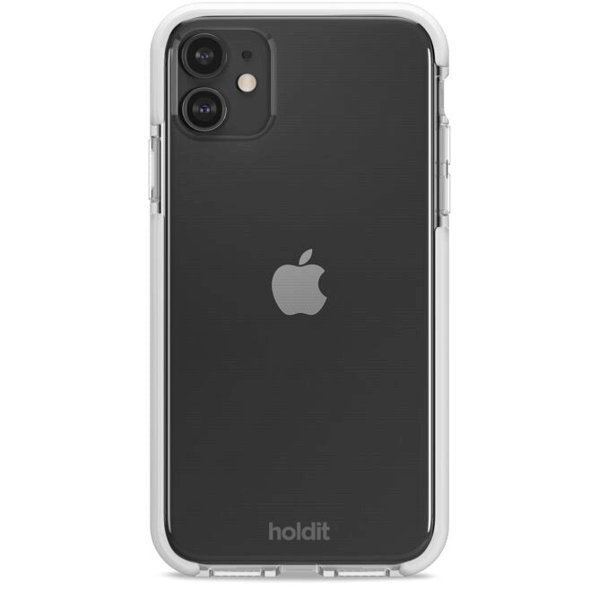 Holdit iPhone 11 Seethru Bakdeksel - Hvit