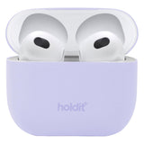 Holdit Nygård Silikone Deksel Til AirPods (3.gen) - Lavender