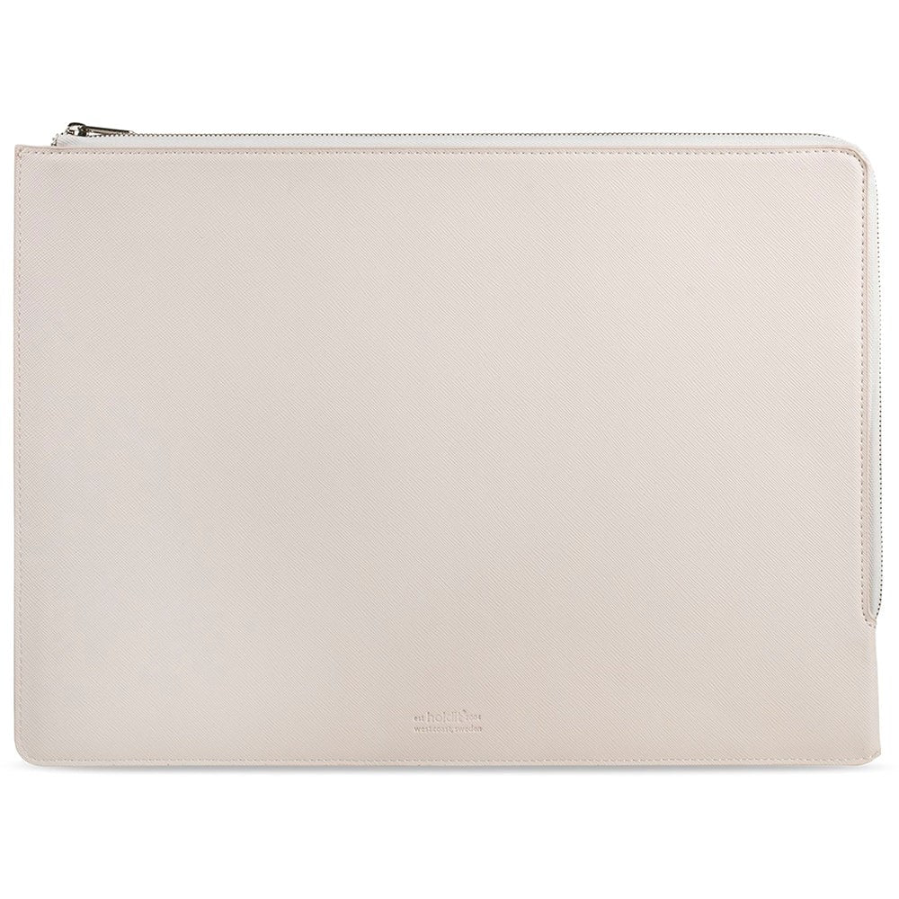 Holdit Laptop Veske i Kunstskinn 14" (32,5 x 22.7 x 1.7 cm) - Light Beige