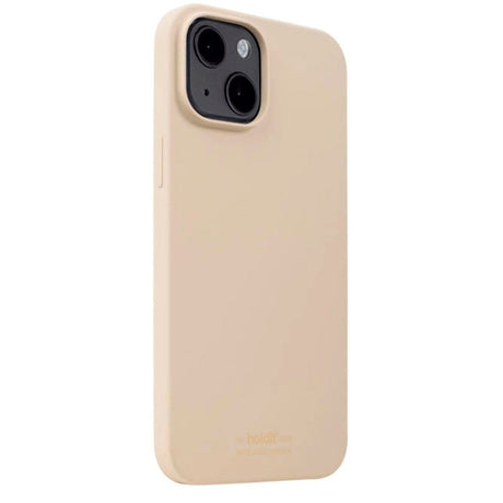 Holdit iPhone 13 Soft Touch Silikon Deksel - Beige