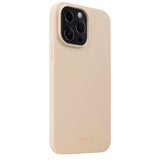 Holdit iPhone 13 Pro Soft Touch Silikon Deksel - Beige