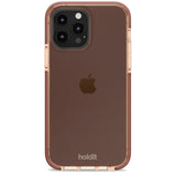 Holdit iPhone 13 Pro Max Seethru Deksel - Dark Brown