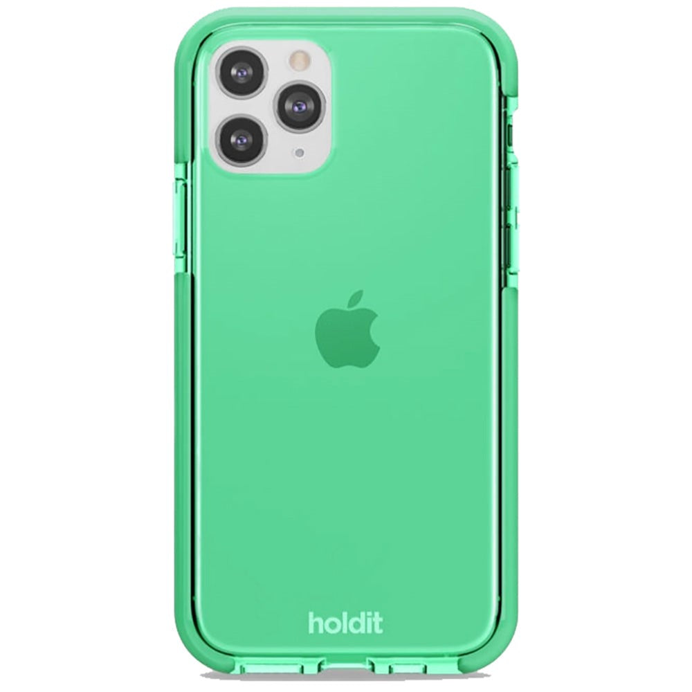 Holdit iPhone 11 Pro Seethru Bakdeksel - Grass Green