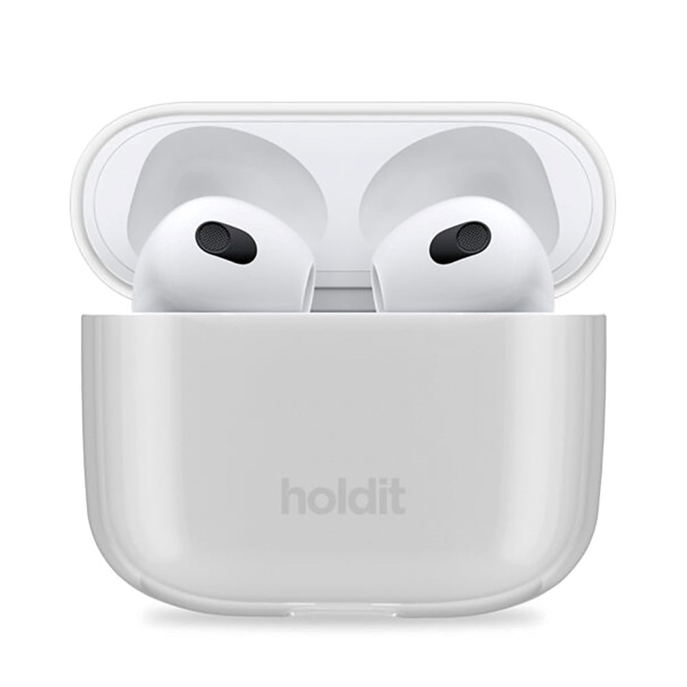 Holdit Apple AirPods (3. gen.) Seethru Case Deksel - Hvit