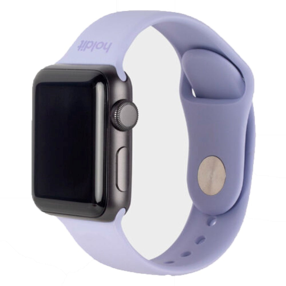 Apple Watch (38/40/SE/41/42mm) Holdit Silikon Klokkearmbånd - Lavender