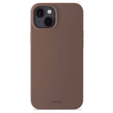 Holdit iPhone 14 Plus Soft Touch Silikon Deksel - Dark Brown