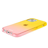 Holdit iPhone 14 / 13 Seethru Deksel - Gradient Bright Pink/Orange Juice