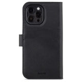 Holdit iPhone 15 Pro Max Wallet Case Magnet Plus - Flip Deksel - Black