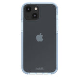 Holdit iPhone 14 / 13 Seethru Deksel - Mineral Blue