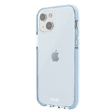 Holdit iPhone 14 / 13 Seethru Deksel - Mineral Blue