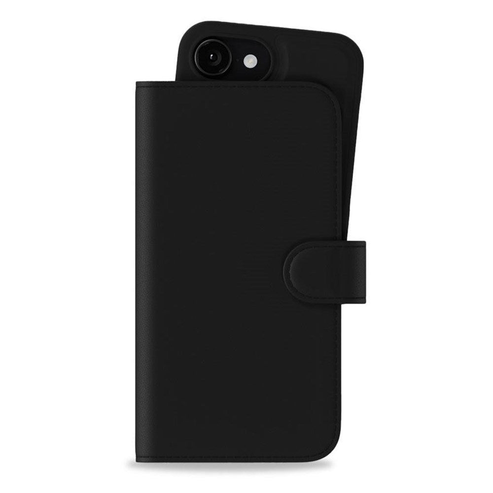 Holdit iPhone 16e Wallet Case Magnet Plus - Flip Deksel - Black