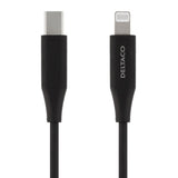 Deltaco 18W USB-C til Lightning Kabel - 2m - Svart