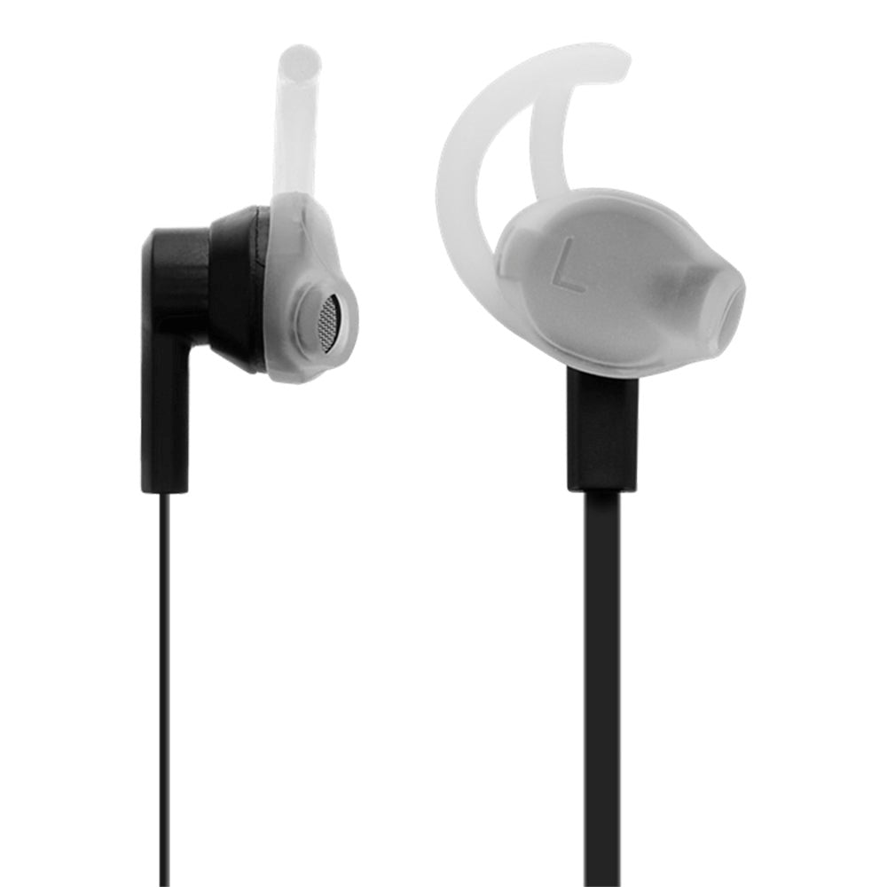 Streetz Wireless Bluetooth Sport Stay In-Ear Headset - Svart